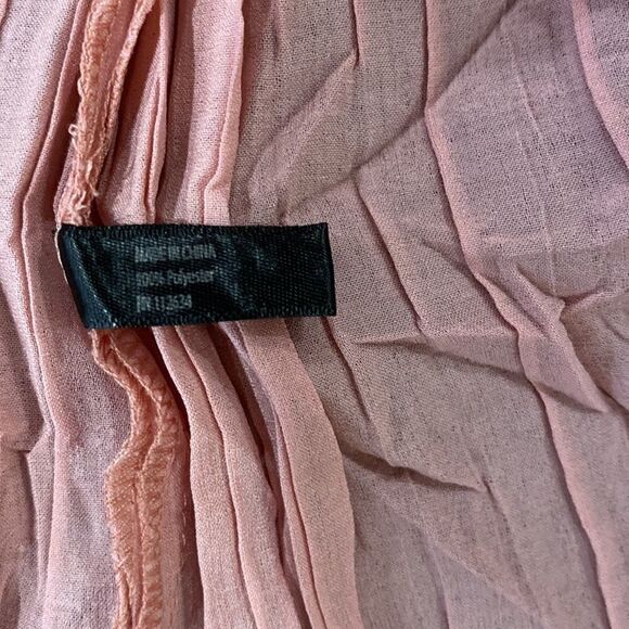 Veeca pink Cocktail Party gauze 3/4 sleeve dress size M - Picture 8 of 10